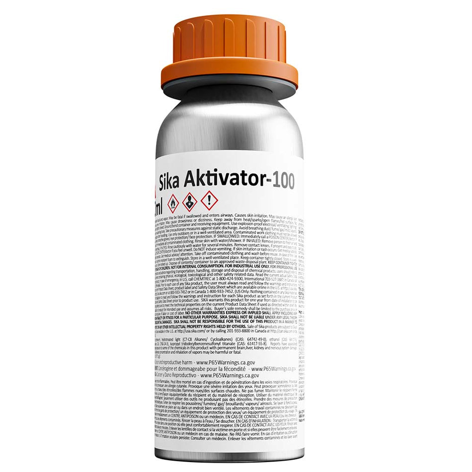 Sika Aktivator-100 Clear 250ml Bottle 91283 — Quality Boat Parts