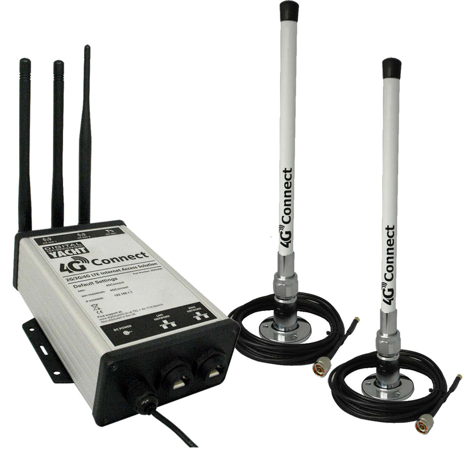 Digital Yacht 4G Connect Pro 2G/3G/4G Dual Antenna ZDIG4GCPRO-US — Quality Boat Parts