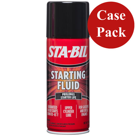 STA-BIL Starting Fluid - 11oz *Case of 6* 22004CASE — Quality Boat Parts