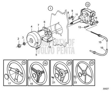 Volvo Penta Screw - Volvo Penta (955278) — Quality Boat Parts
