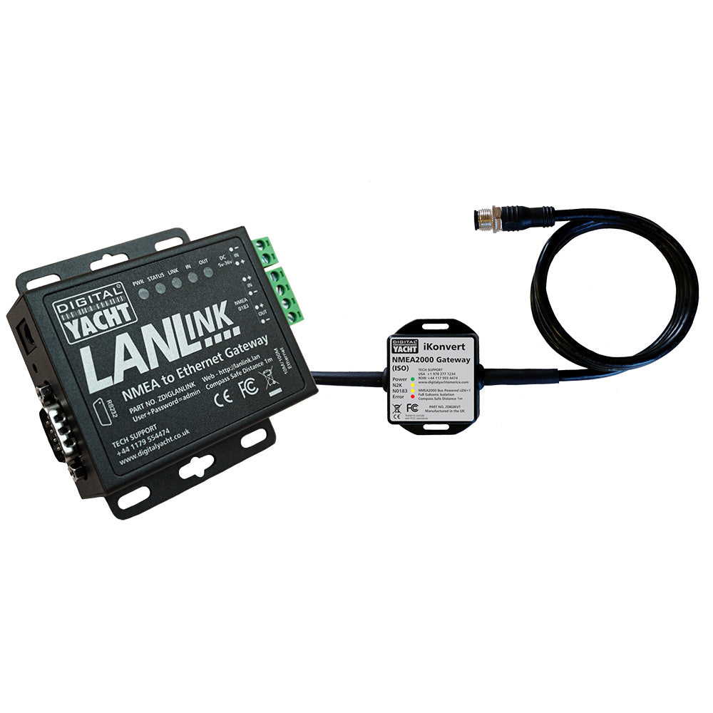 Digital Yacht LANLink NMEA 2000 To Ethernet Gateway ZDIGLANLN2K — Quality Boat Parts