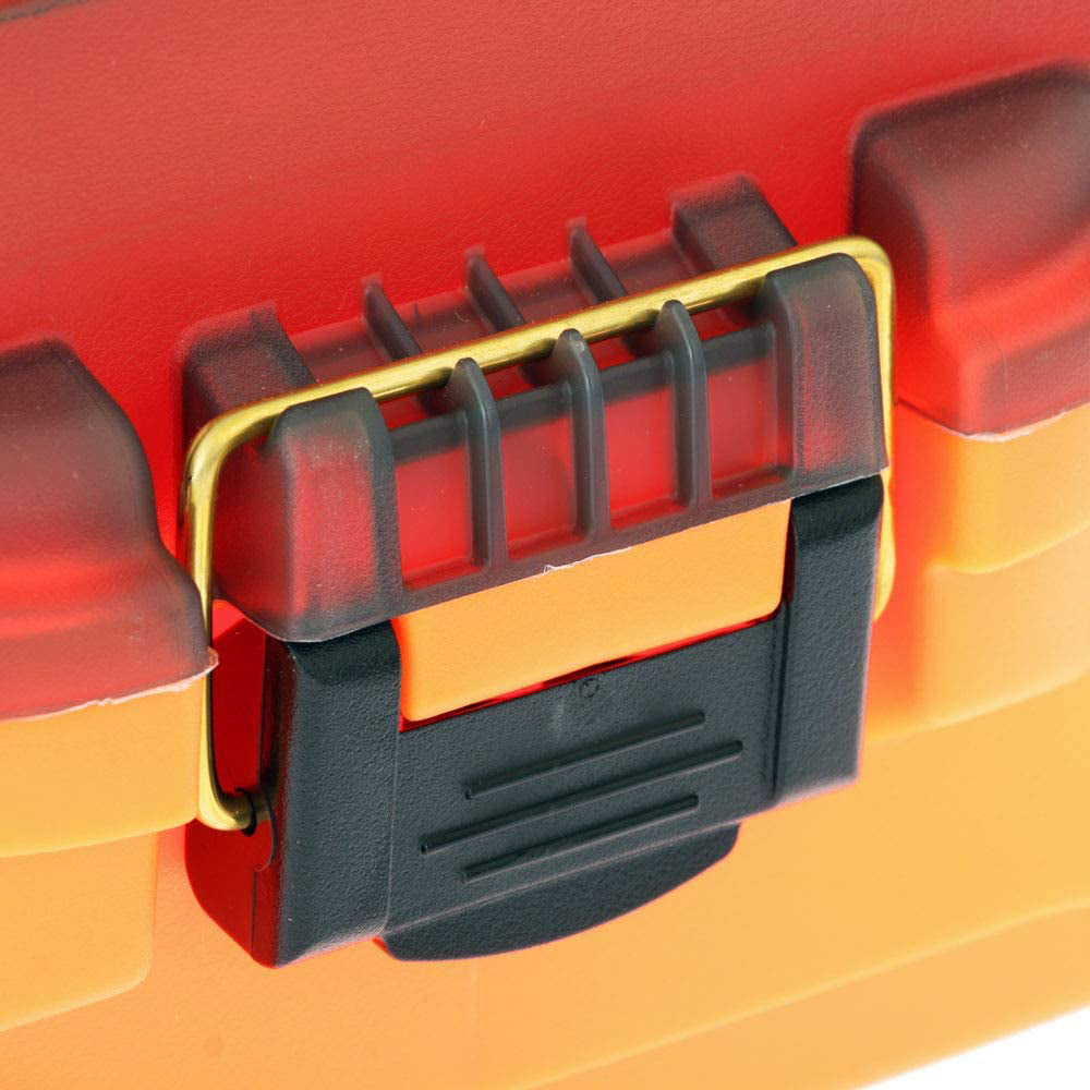 Plano 2-Tray Tackle Box w/Dual Top Access - Smoke & Bright Orange PLAMT6221 — Quality Boat Parts