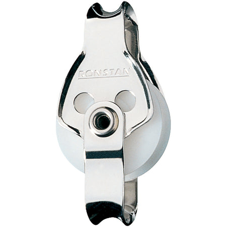 Ronstan Series 25 Utility Block - Single, Becket, Loop Head RF572 — Quality Boat Parts