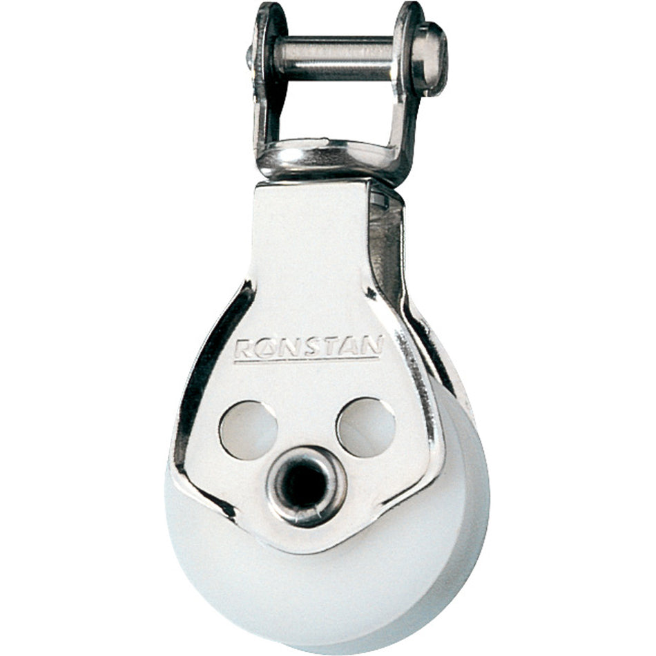 Ronstan Series 25 Utility Block - Single - Swivel Shackle Head RF573 — Quality Boat Parts