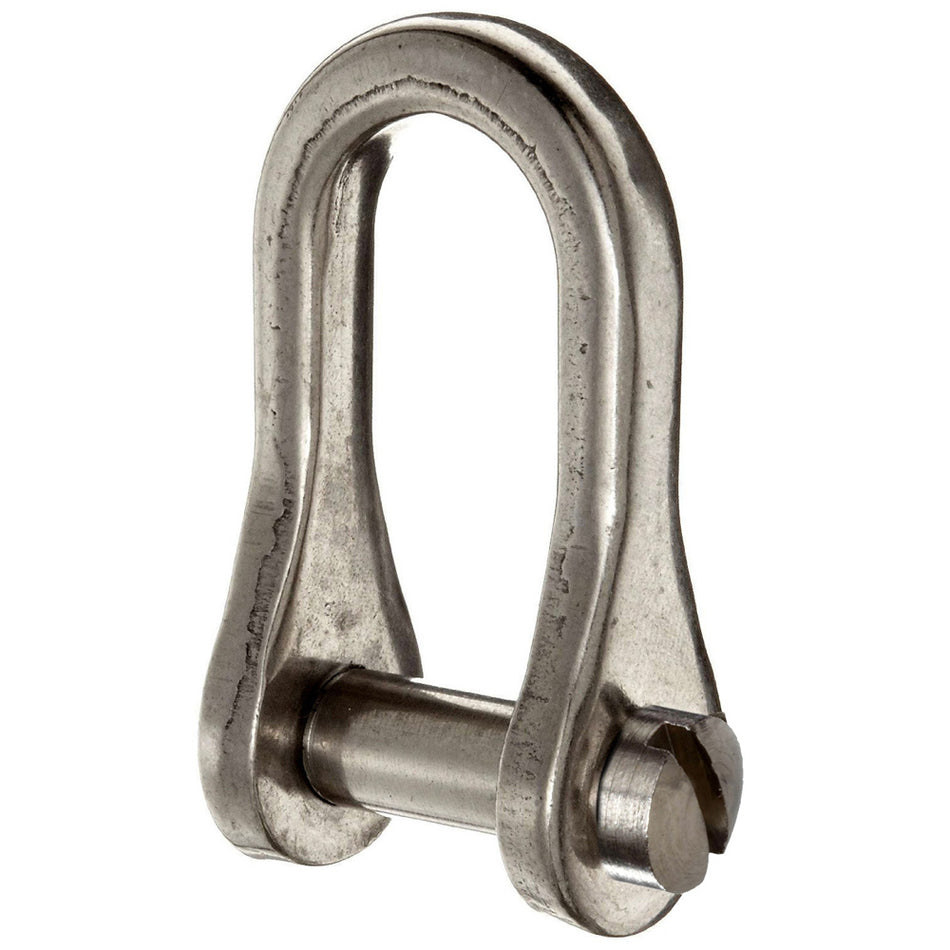 Ronstan Standard Dee Slotted Pin Shackle - 5/32" Pin - 5/8"L x 3/8"W RF615 — Quality Boat Parts