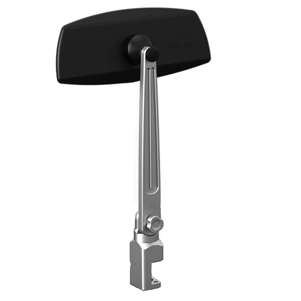 PTM Edge Pontoon Mirror/Bracket Kit w/VR-100 Pro & PCX-200 (Silver) P13157-200TEBCL — Quality Boat Parts