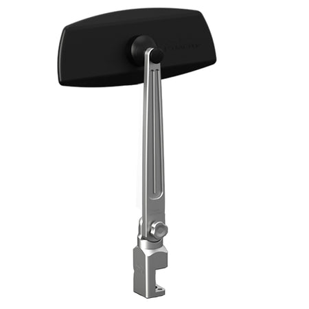 PTM Edge Pontoon Mirror/Bracket Kit w/VR-100 Pro & PCX-200 (Silver) P13157-200TEBCL — Quality Boat Parts