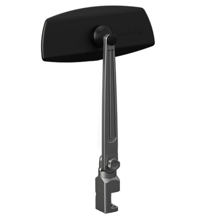 PTM Edge Pontoon Mirror/Bracket Kit w/VR-100 Pro & PCX-200 (Titanium Grey) P13157-200TEBGR — Quality Boat Parts
