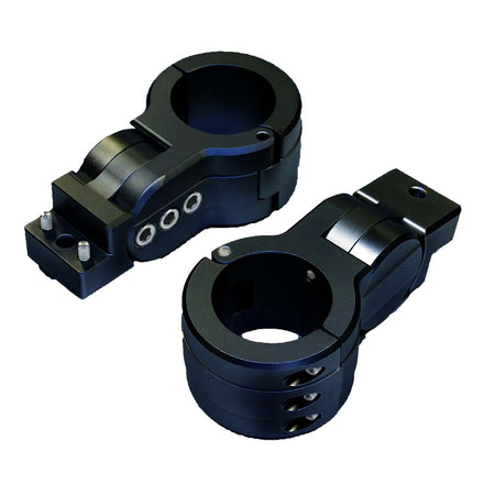 PTM Edge Board Rack Mounts - 2.38" Pipe Clamp - Black P13198-2380TEBBK — Quality Boat Parts