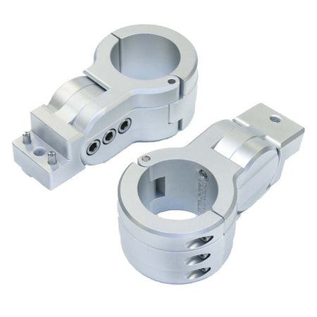 PTM Edge Board Rack Mounts - 2.38" Pipe Clamp - Silver P13198-2380TEBCL — Quality Boat Parts