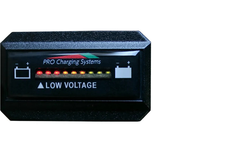 Pro Charging Eagle Performance Battery Fuel Gauge 48v Rectangle Vertical BFGWOVR48V — Quality Boat Parts
