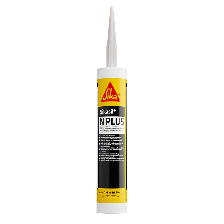 Sika Sikasil®-N Plus White 10oz w/Nozzle 432029 — Quality Boat Parts