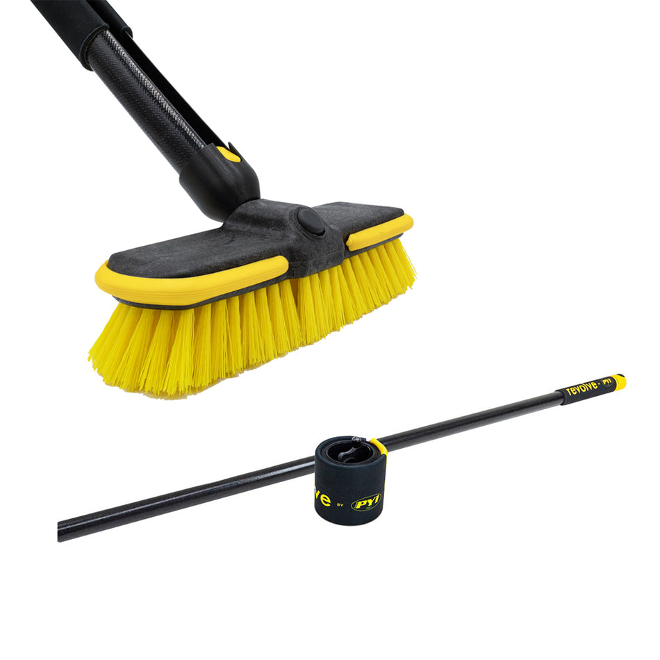 Revolve Rollable Utility Pole w/Firm Brush 03-REV-FBP — Quality Boat Parts