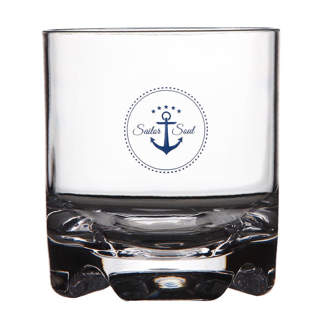 Marine Business Stemless Water/Wine Glass - SAILOR SOUL - Set of 6 14106C — Quality Boat Parts