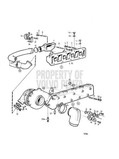 Volvo Penta Stud - Volvo Penta (980226) — Quality Boat Parts