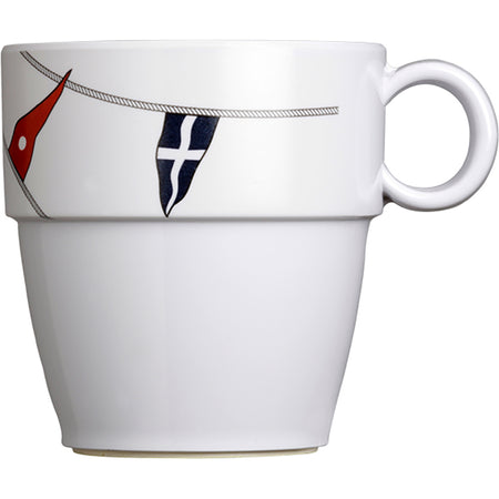 Marine Business Melamine Non-Slip Coffee Mug - REGATA - Set of 6 12004C — Quality Boat Parts