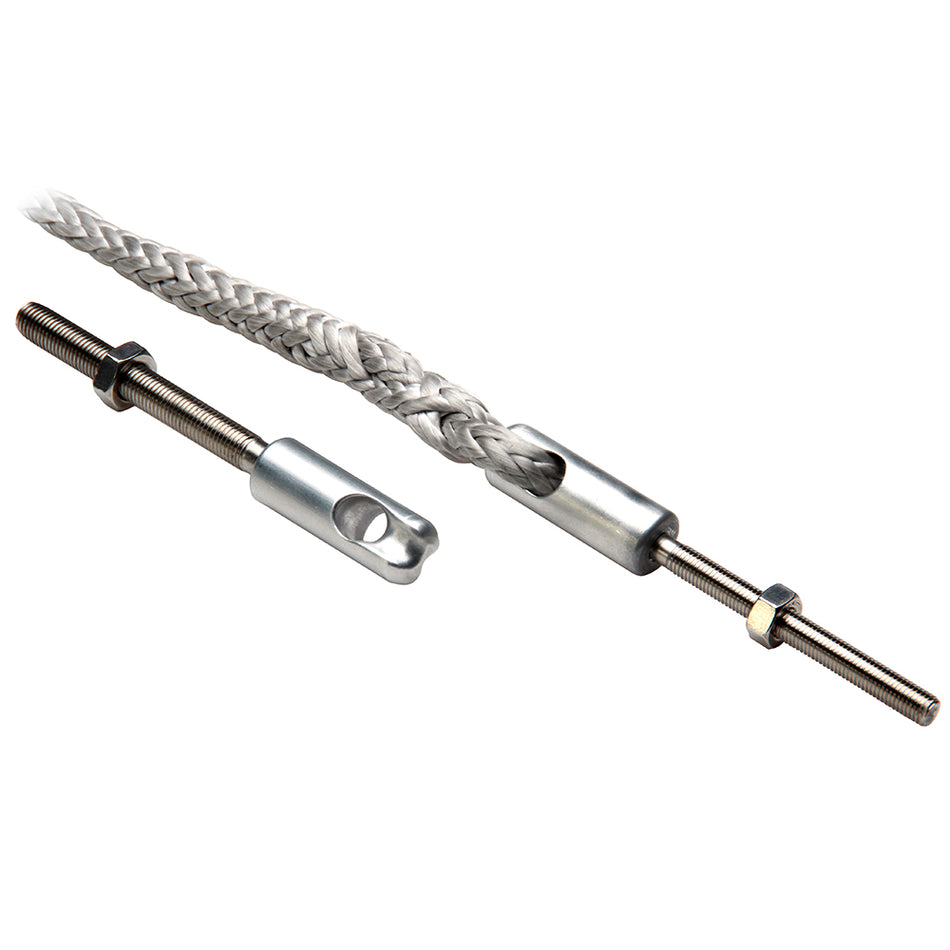 C. Sherman Johnson Splice Eye w/Threaded Stud: 1/4"-28 x 2-1/2" LH w/Splice Eye 20-61 — Quality Boat Parts