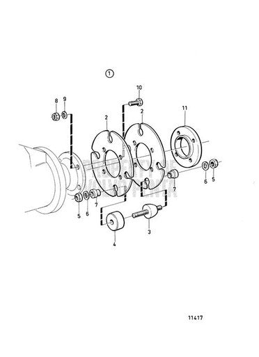 Volvo Penta Protecting Casing *Volvo* (803748) — Quality Boat Parts