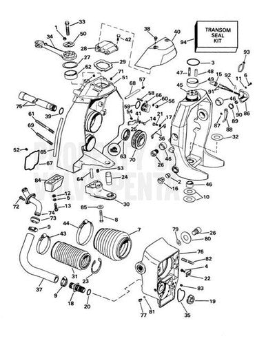 Volvo Penta Clamp - Volvo Penta (3852354) — Quality Boat Parts