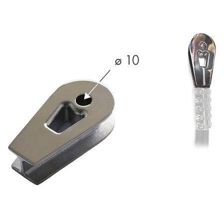 Facnor FCI2500 Thimble - Stainless Steel 25200010112 — Quality Boat Parts