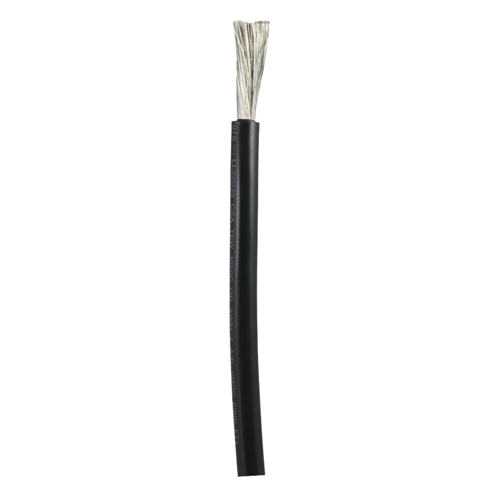 Ancor Black 1 AWG Battery Cable - Sold By The Foot 1150-FT — Quality Boat Parts