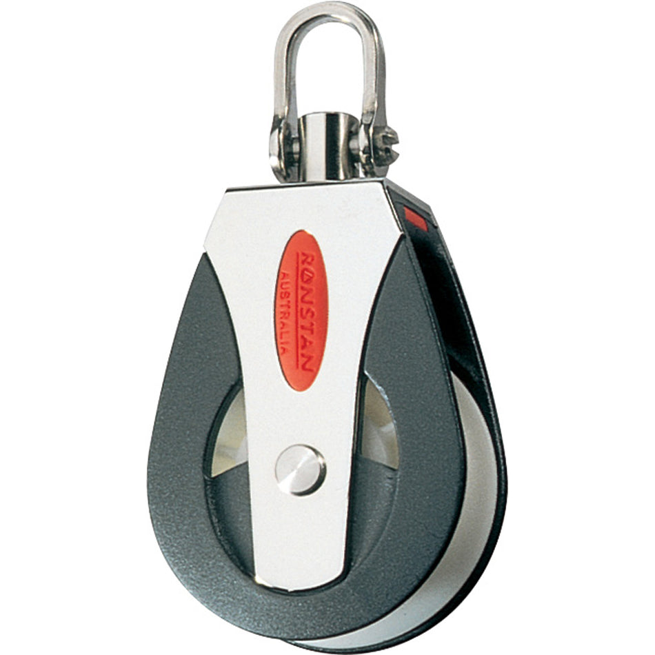 Ronstan Series 50 All Purpose Block - Single - Universal Head RF51100 — Quality Boat Parts