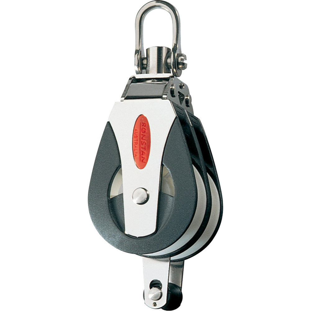 Ronstan Series 40 All Purpose Block - Double - Becket RF51210 — Quality Boat Parts