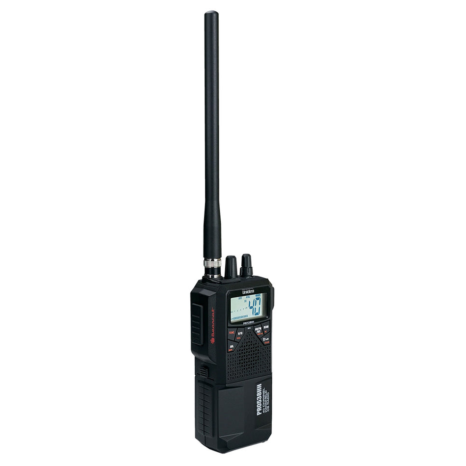 Uniden PRO538HHFM Handheld CB Radio w/AM/FM PRO538HHFM — Quality Boat Parts