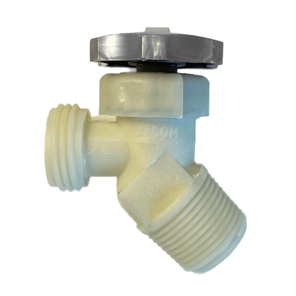 Whale 3/4" Hot Water Heater Drain Valve 73123 — Quality Boat Parts