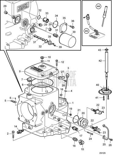 Volvo Penta Nipple - Volvo Penta (423067) — Quality Boat Parts