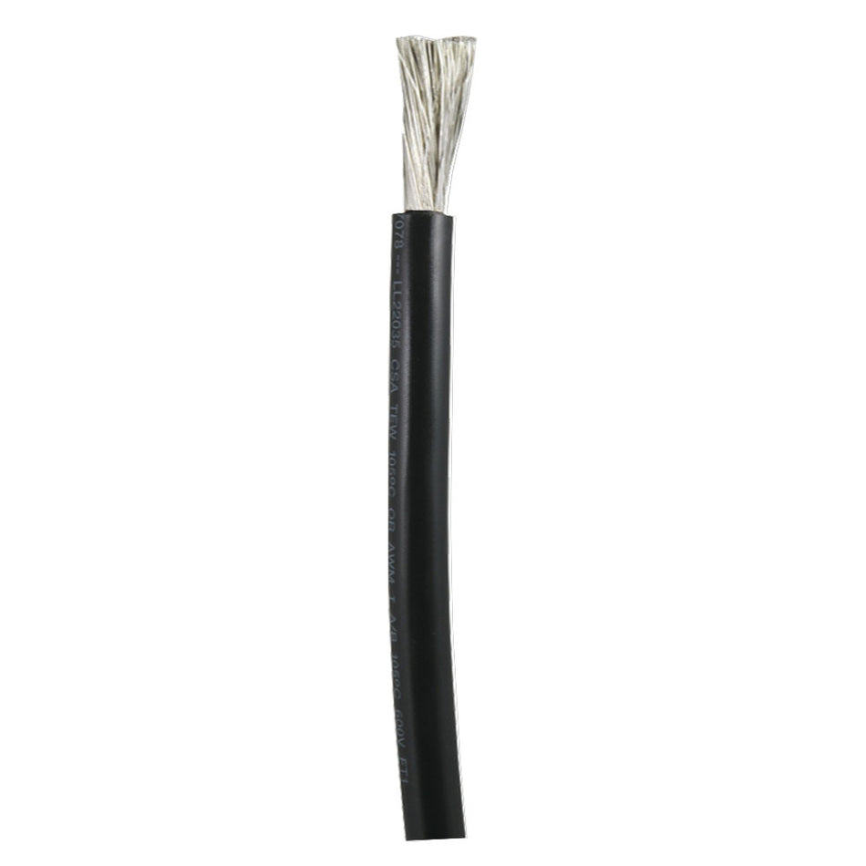 Ancor Black 4/0 AWG Battery Cable - Sold by the Foot 1190-FT — Quality Boat Parts