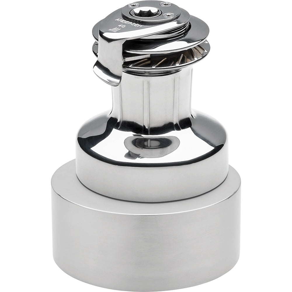 ANDERSEN 40ST Compact Above Deck Electric FS Winch Variable Speed - 12V RA2040015100 — Quality Boat Parts