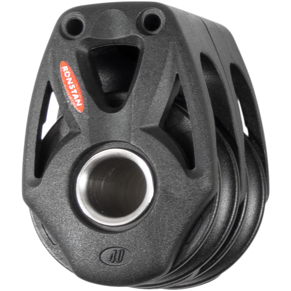 Ronstan Series 40 Orbit BB Double Block w/Becket & Lashing Option RF48209 — Quality Boat Parts