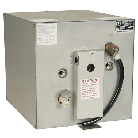 Whale Seaward 11 Gallon Hot Water Heater w/Rear Heat Exchanger - Galvanized Steel - 120V - 1500W S1100 — Quality Boat Parts