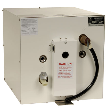 Whale Seaward 11 Gallon Hot Water Heater w/Rear Heat Exchanger - White Epoxy - 120V - 1500W S1100W — Quality Boat Parts