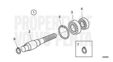 Volvo Penta Spring Washer - Volvo Penta (994893) — Quality Boat Parts