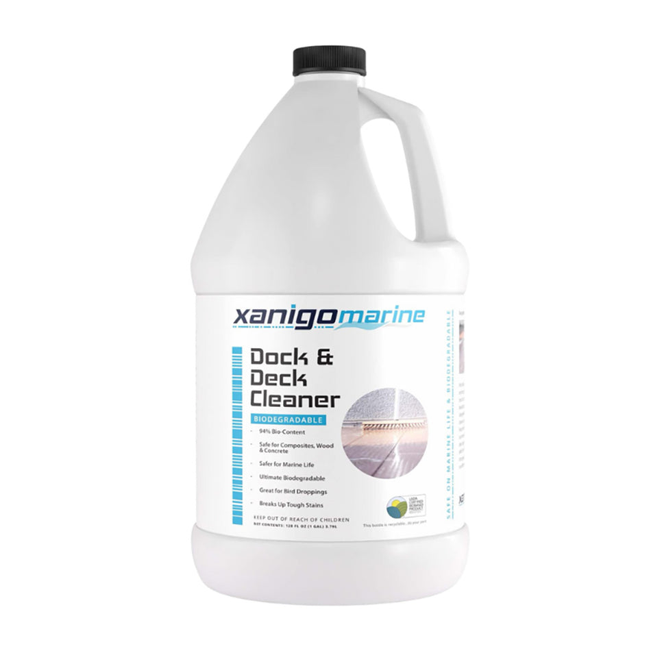 Xanigo Marine Dock & Deck Cleaner - 1 Gallon XMDDC1G — Quality Boat Parts