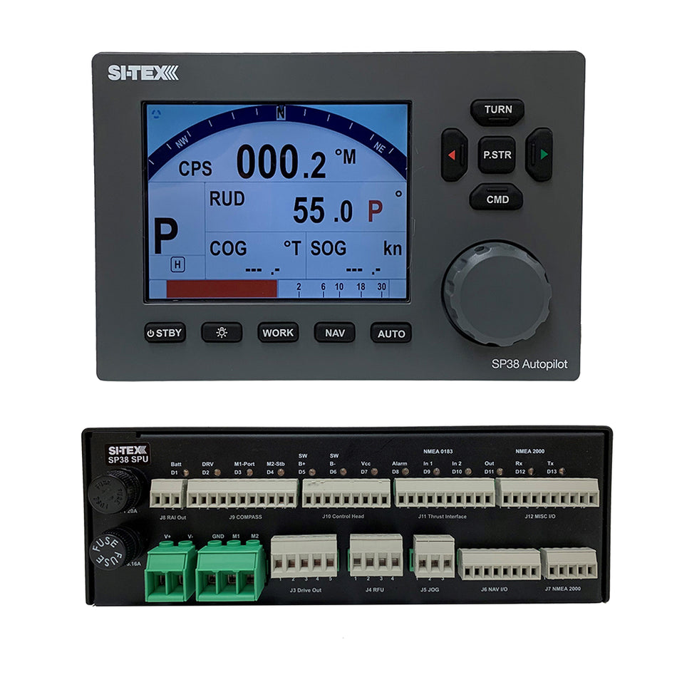 SI-TEX SP38-17 Autopilot Core Pack Only, No Feedback, Compass or Pump SP38-17 — Quality Boat Parts