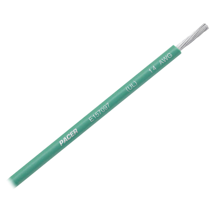 Pacer Green 14 AWG Primary Wire - 25' WUL14GN-25 — Quality Boat Parts