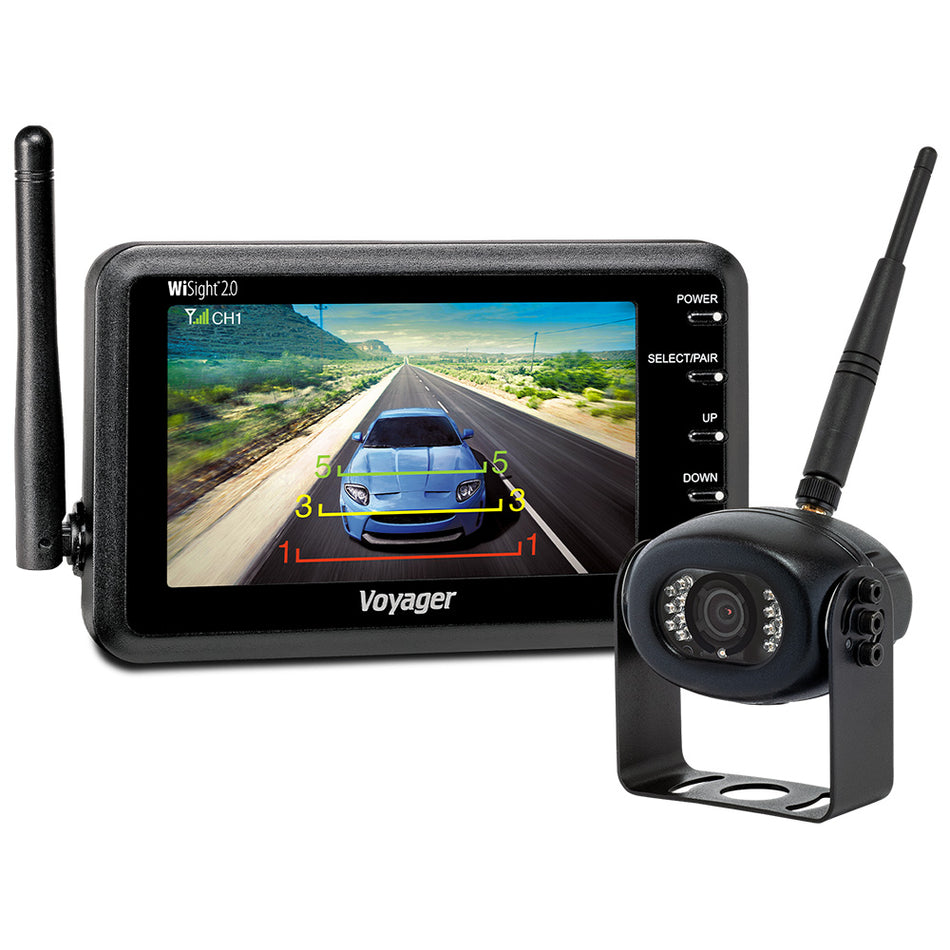 Voyager WiSight 2.0 - 4.3" Monitor w/Camera - Wireless WVSXS43 — Quality Boat Parts