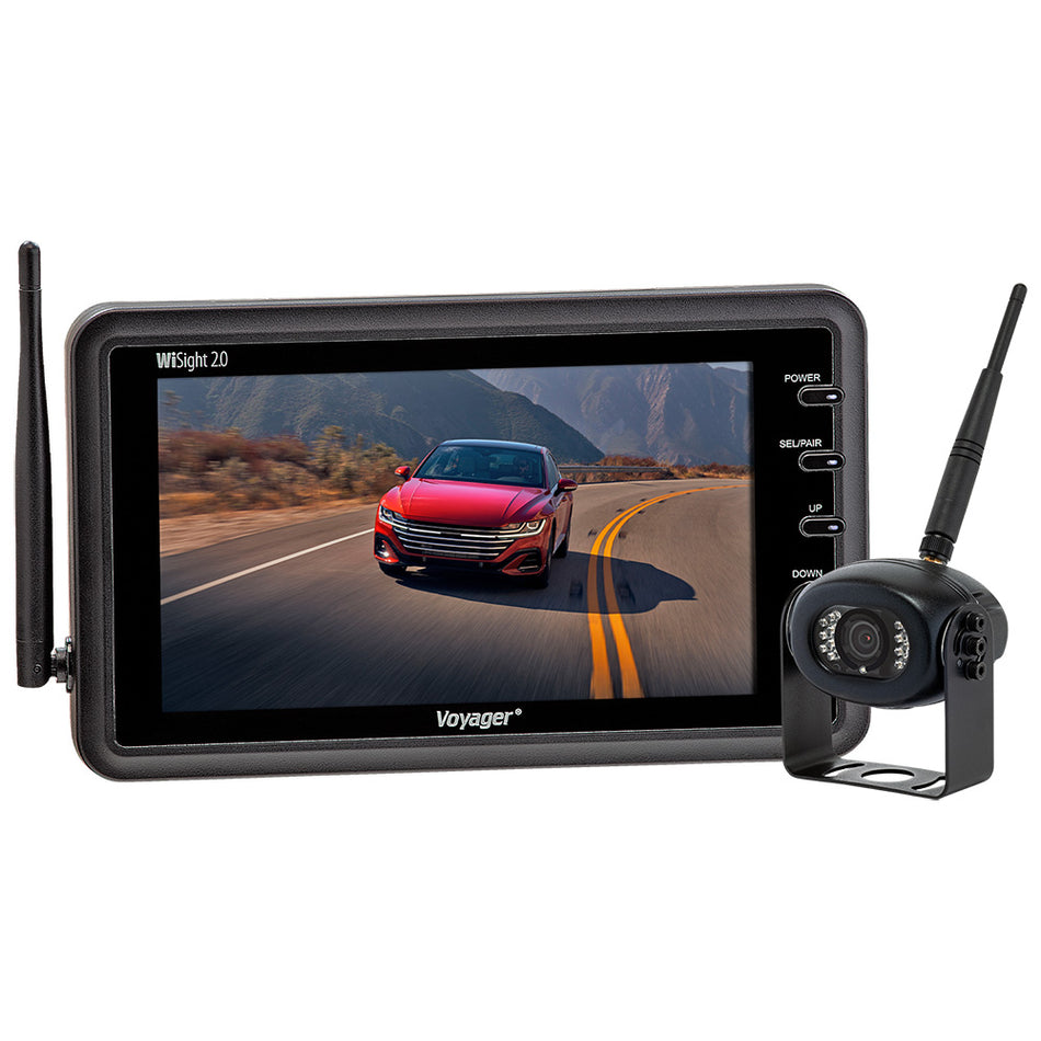 Voyager WiSight 2.0 - 7" Monitor w/Camera - Wireless WVSXS70 — Quality Boat Parts