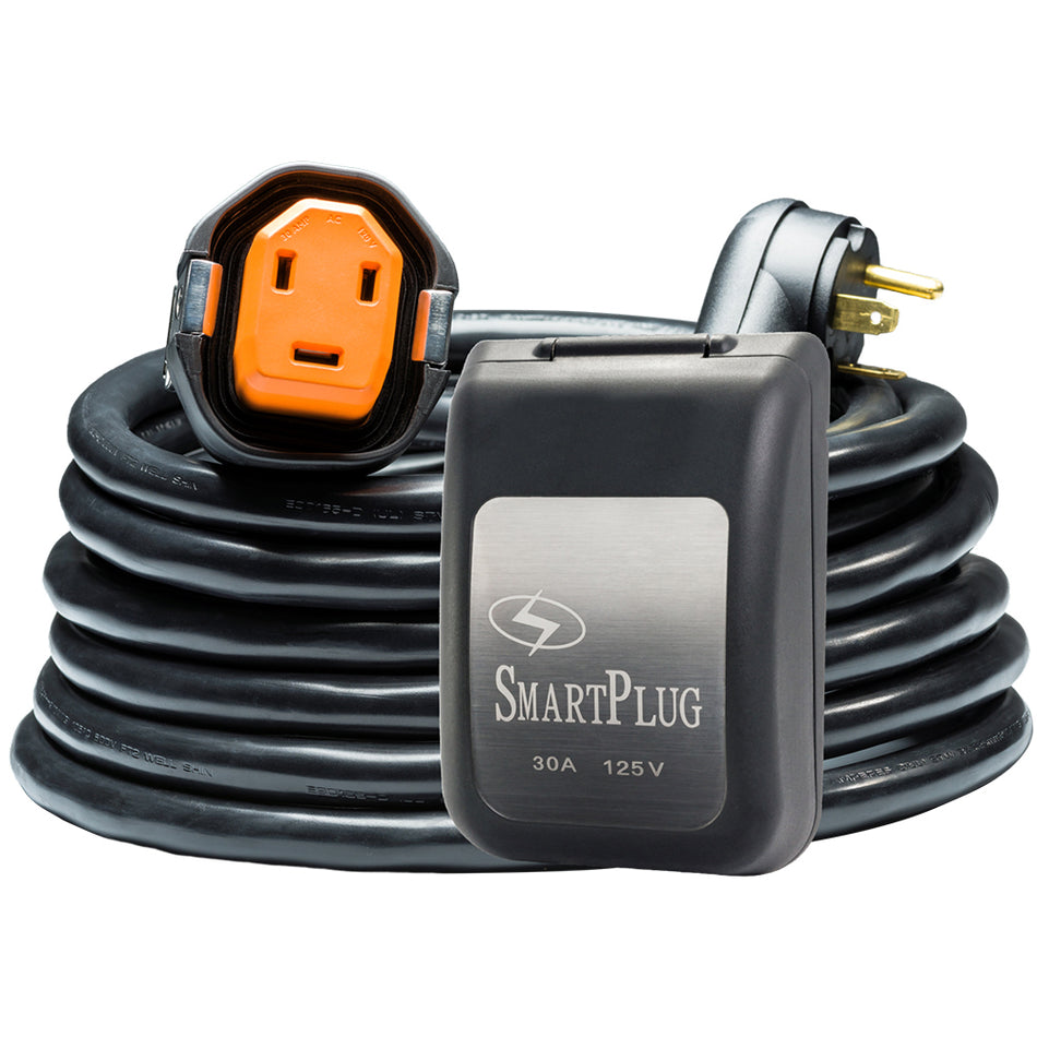 SmartPlug RV Kit 30 AMP Dual Configuration Cordset & Black Inlet Combo - 30' R30303BM30PB — Quality Boat Parts