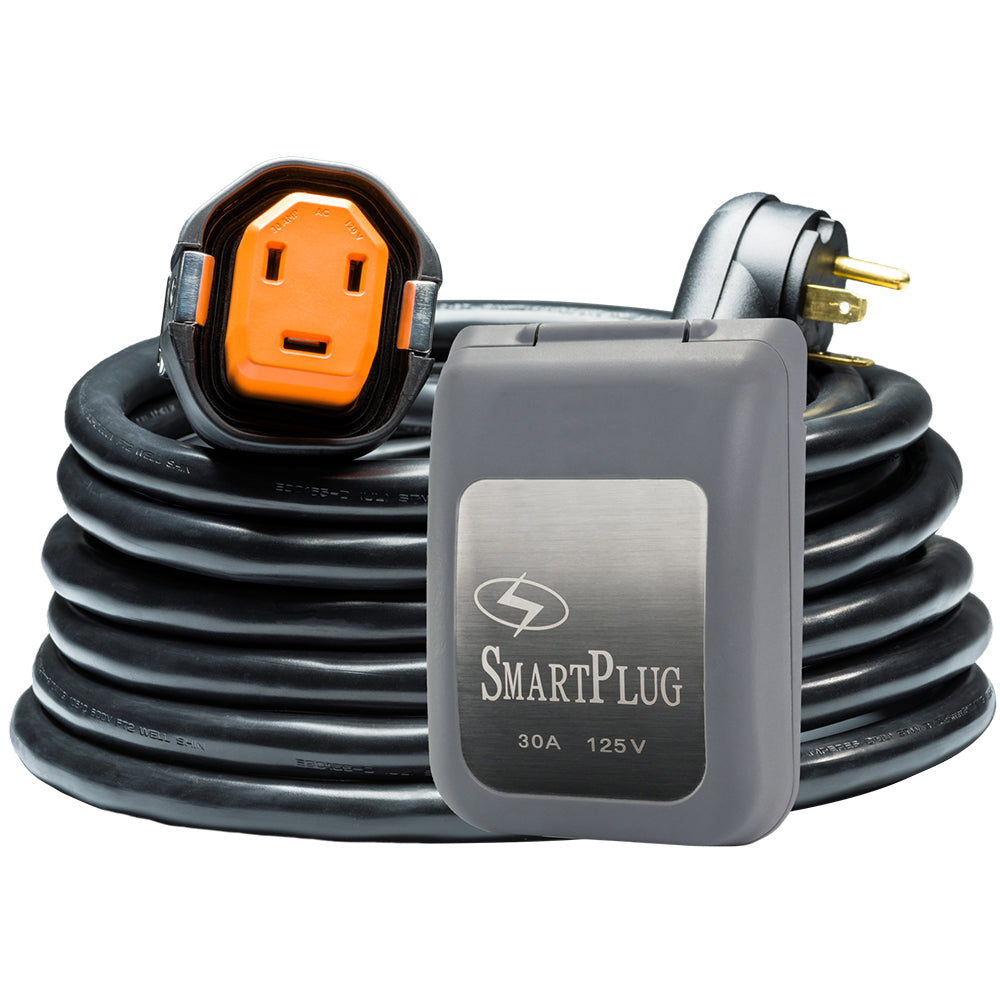 SmartPlug RV Kit 30 AMP Dual Configuration Cordset & Grey Inlet Combo - 30' R30303BM30PG — Quality Boat Parts