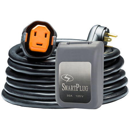 SmartPlug RV Kit 30 AMP Dual Configuration Cordset & Grey Inlet Combo - 30' R30303BM30PG — Quality Boat Parts