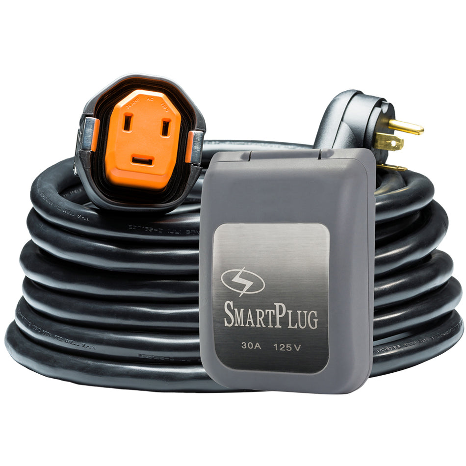 SmartPlug RV Kit 30 AMP Dual Configuration Cordset & Grey Inlet Combo - 30' R30303BM30PG — Quality Boat Parts