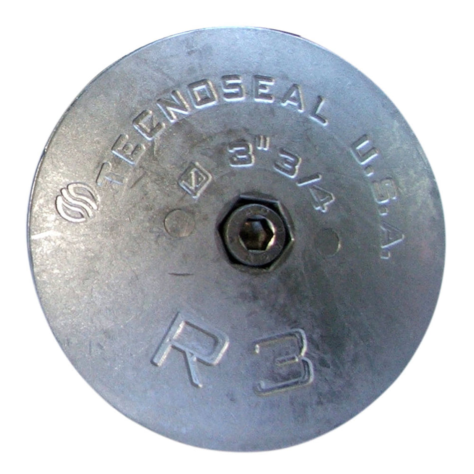 Tecnoseal R3AL Rudder Anode - Aluminum - 3-3/4" Diameter R3AL — Quality Boat Parts