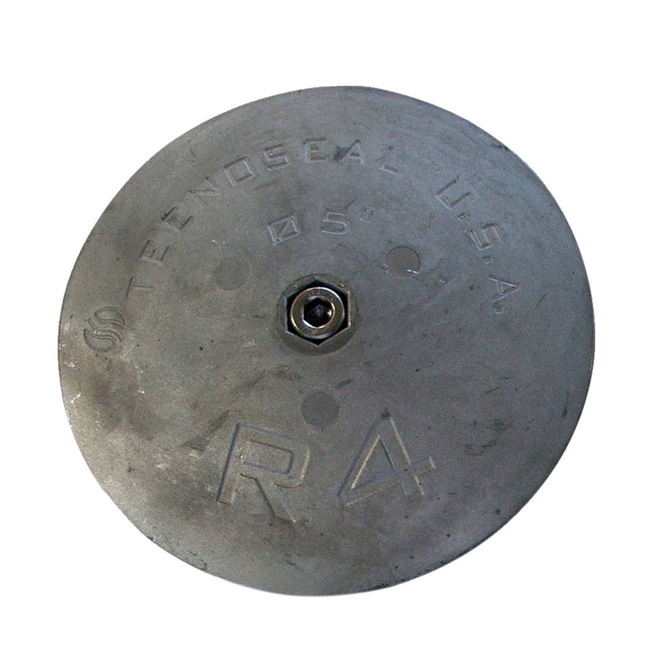 Tecnoseal R4AL Rudder Anode - Aluminum - 5" x 5/8" R4AL — Quality Boat Parts