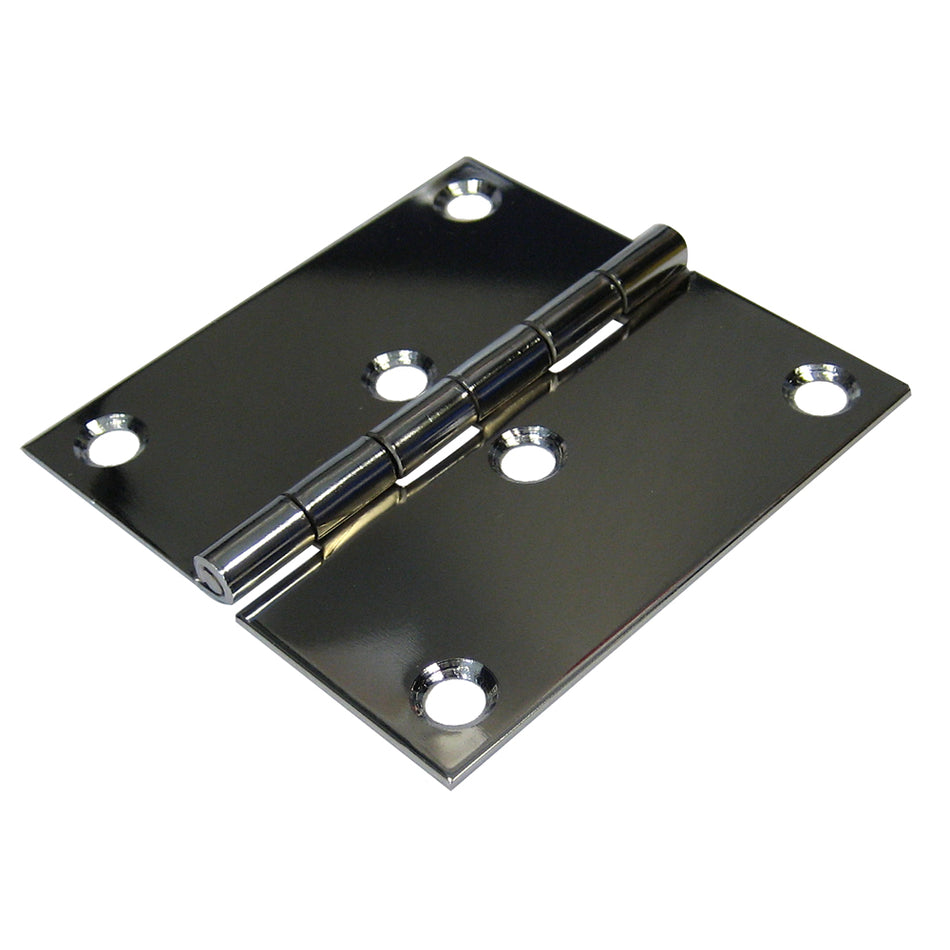 Whitecap Butt Hinge - 304 Stainless Steel - 3" x 3" S-3421 — Quality Boat Parts