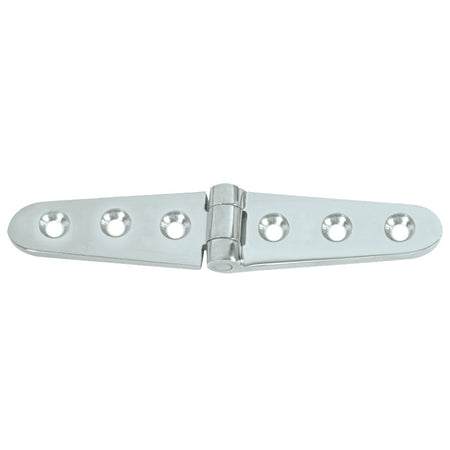 Whitecap Strap Hinge - 304 Stainless Steel - 6" x 1-1/8" S-3430 — Quality Boat Parts