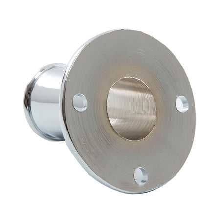 Whitecap Top-Mounted Flag Pole Socket CP/Brass - 3/4" ID S-5001 — Quality Boat Parts